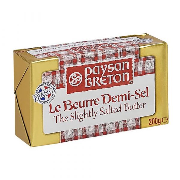 Manteiga Paysan Breton com Sal