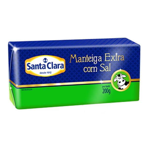 Manteiga Santa Clara com Sal